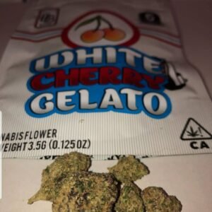 white cherry gelato