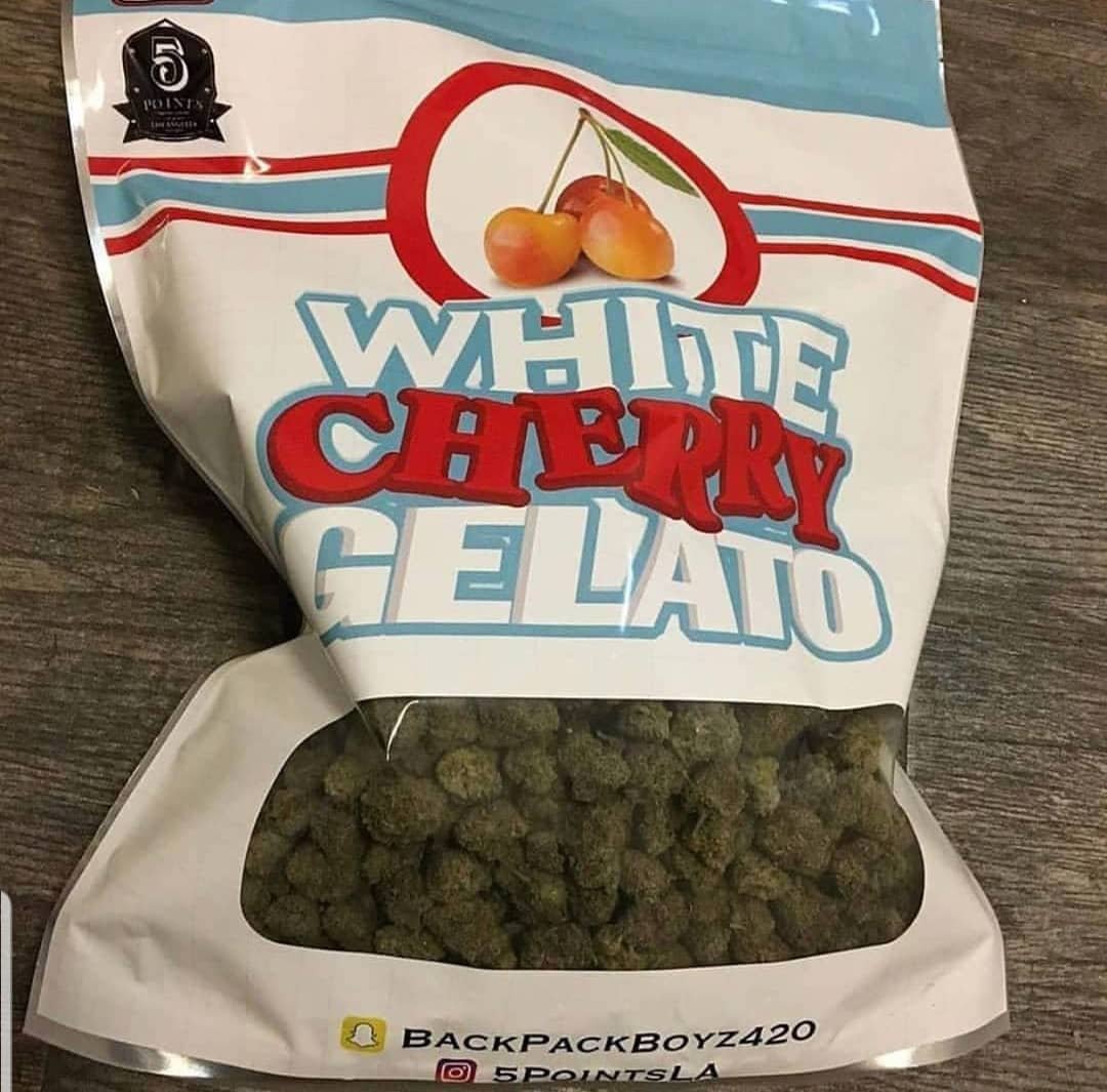 white cherry gelato